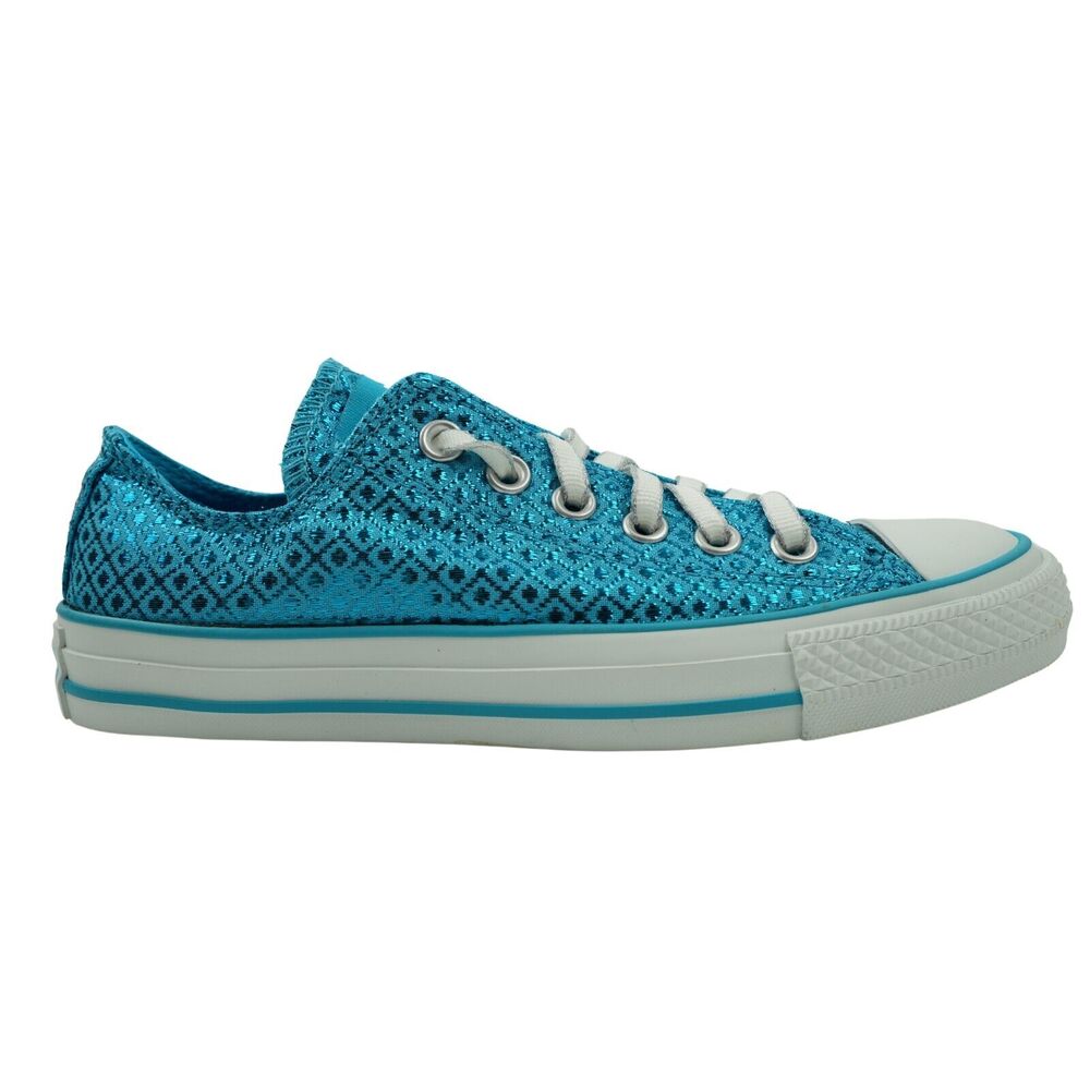 Converse Chuck Taylor Specialty Oxford Sneakers 519227F Blue US 7 Comfort Shoes - Picture 2 of 12